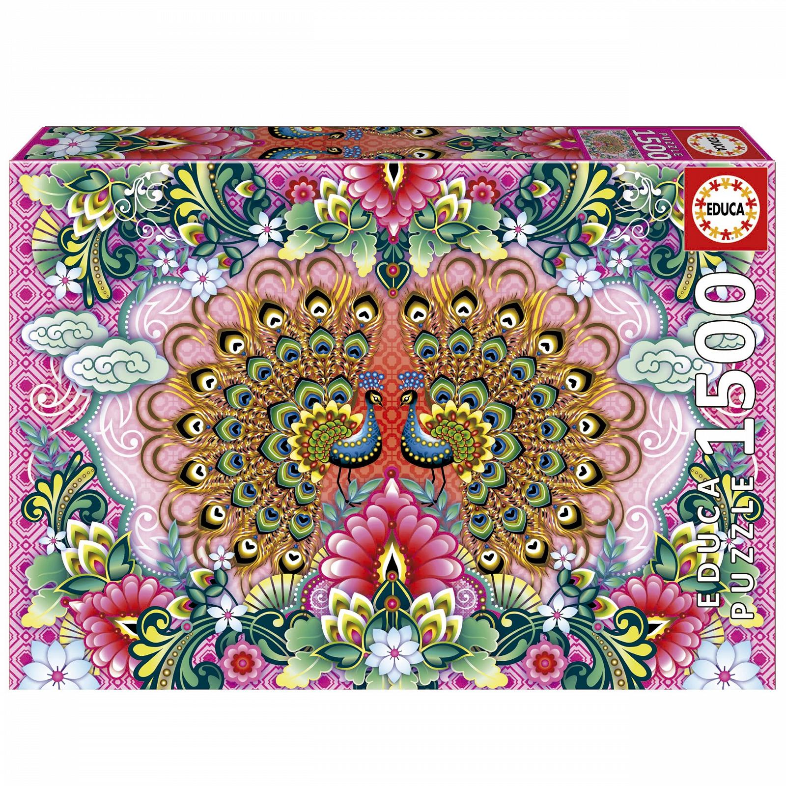 Пазл Educa Catalina Estrada Pavoni del Bengala 1500 элементов 85 x 60 см, фото №1