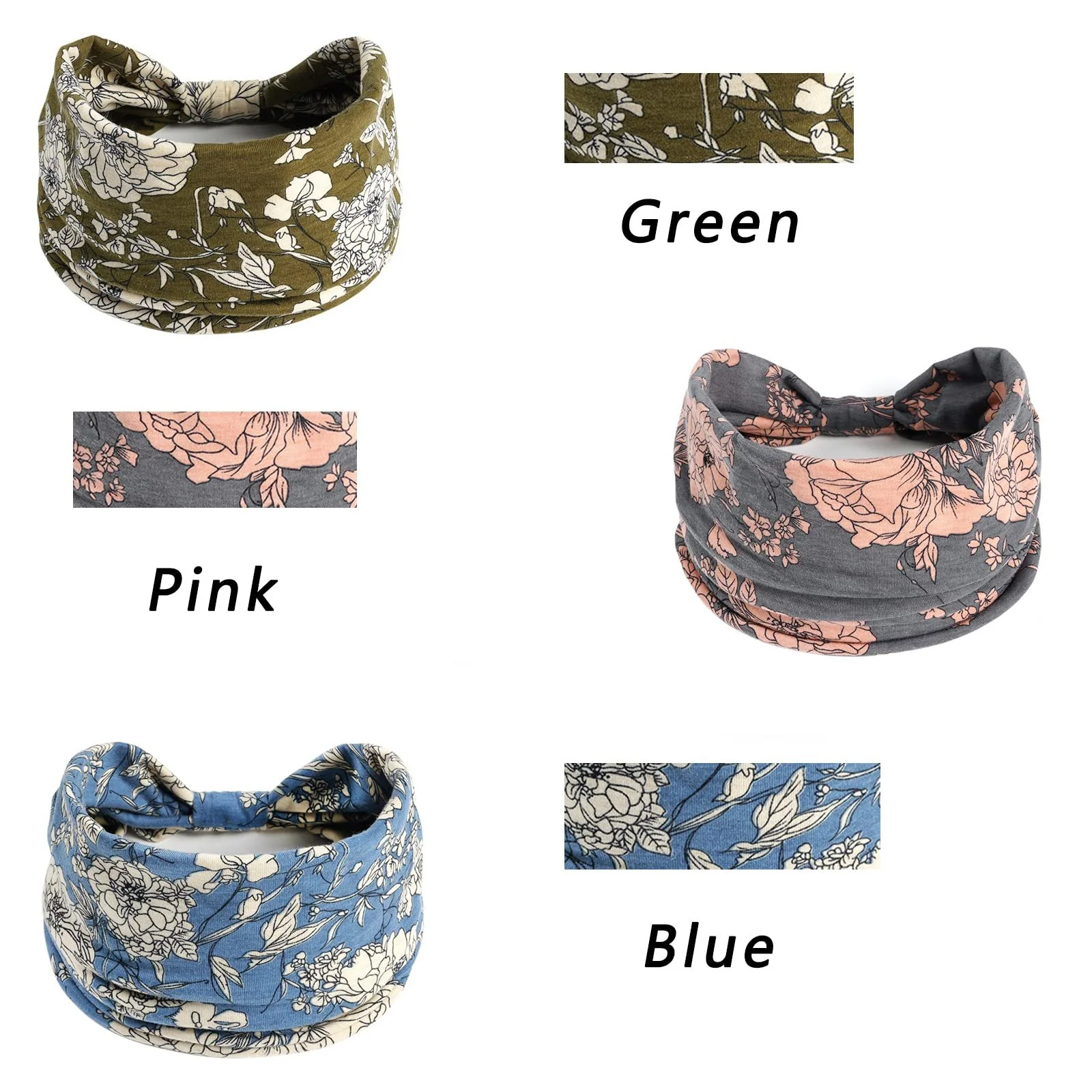 Жіночі пов'язки на волосся, Широкі, фото №3