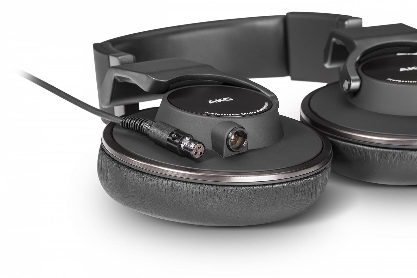Навушники AKG Pro Audio K553 MKII Over-Ear закрита задня частина, складні студійні Чорний, фото №4