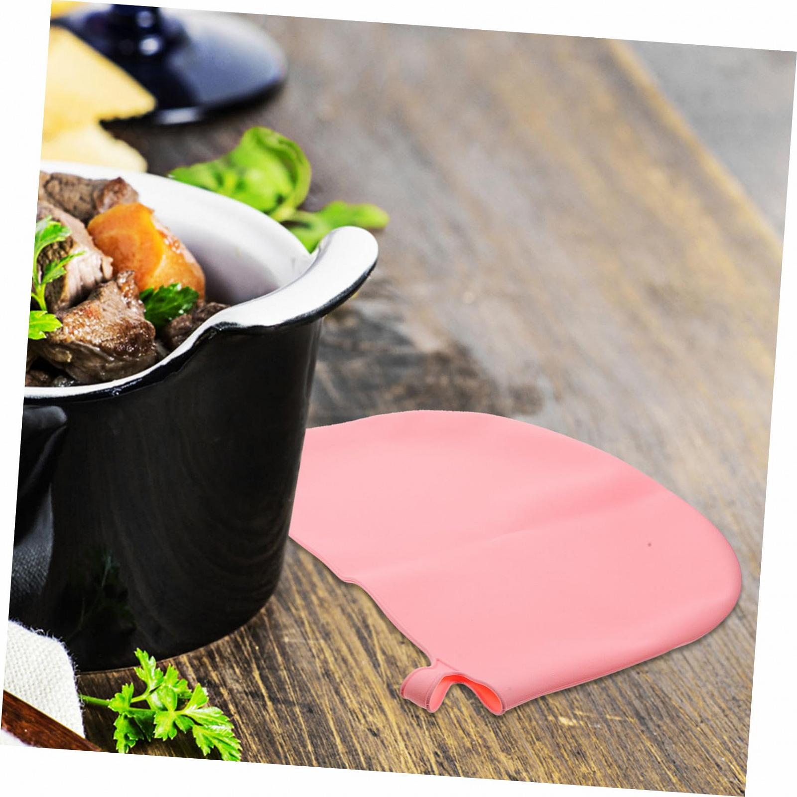 Вставка HOMSFOU Slow Cooker для горшка Суповая вставка Многоразовая кухонная вставка для плиты Силиконовая вставка Силикагелевая Деление Многофункциональная, фото №3
