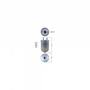 Паливний фільтр KNECHT KL 752/5D для RENAULT - Фото 1