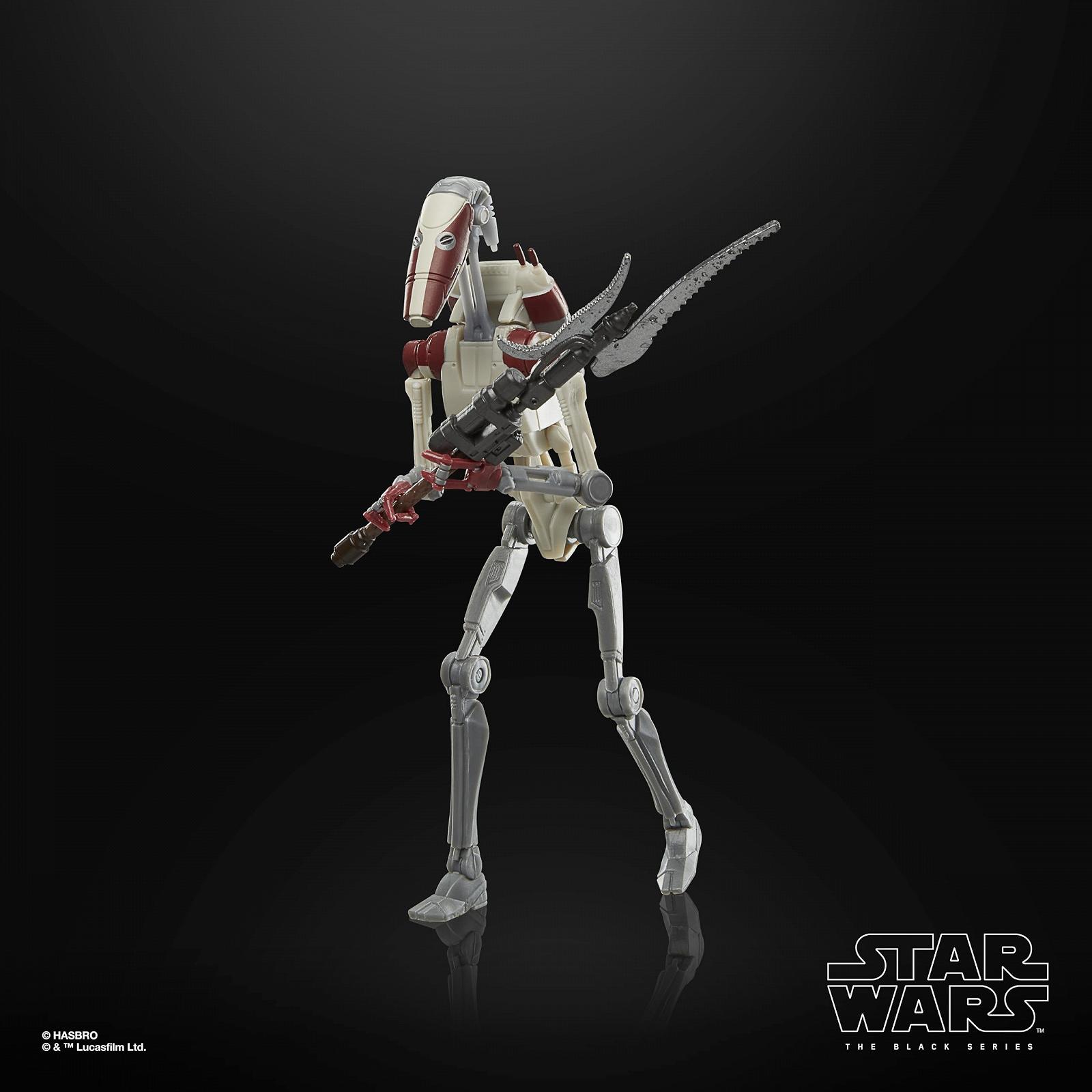 Фигурки Star Wars The Black Series Магна-Страж, Супер Боевой Дроид, Боевой Дроид Джедаи: Выживший, набор 3 шт., масштаб 15 см, фото №4