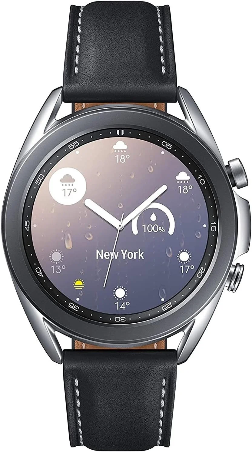 Смарт - часы Samsung Galaxy Watch 3 Wi-Fi Bluetooth NFC цвет Mystic Silver, фото №1 Смарт - часы Samsung Galaxy Watch 3 Wi-Fi Bluetooth NFC цвет Mystic Silver, фото №1