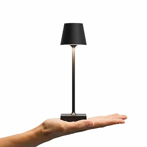 Настільна лампа SIGOR Nuindie 2.0 Mini LED Акумуляторна з регулюванням яскравості Indoor & Outdoor IP54 25 см Night Black - Фото 1