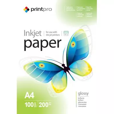 Бумага PrintPro A4 (PGE200100A4), фото №1