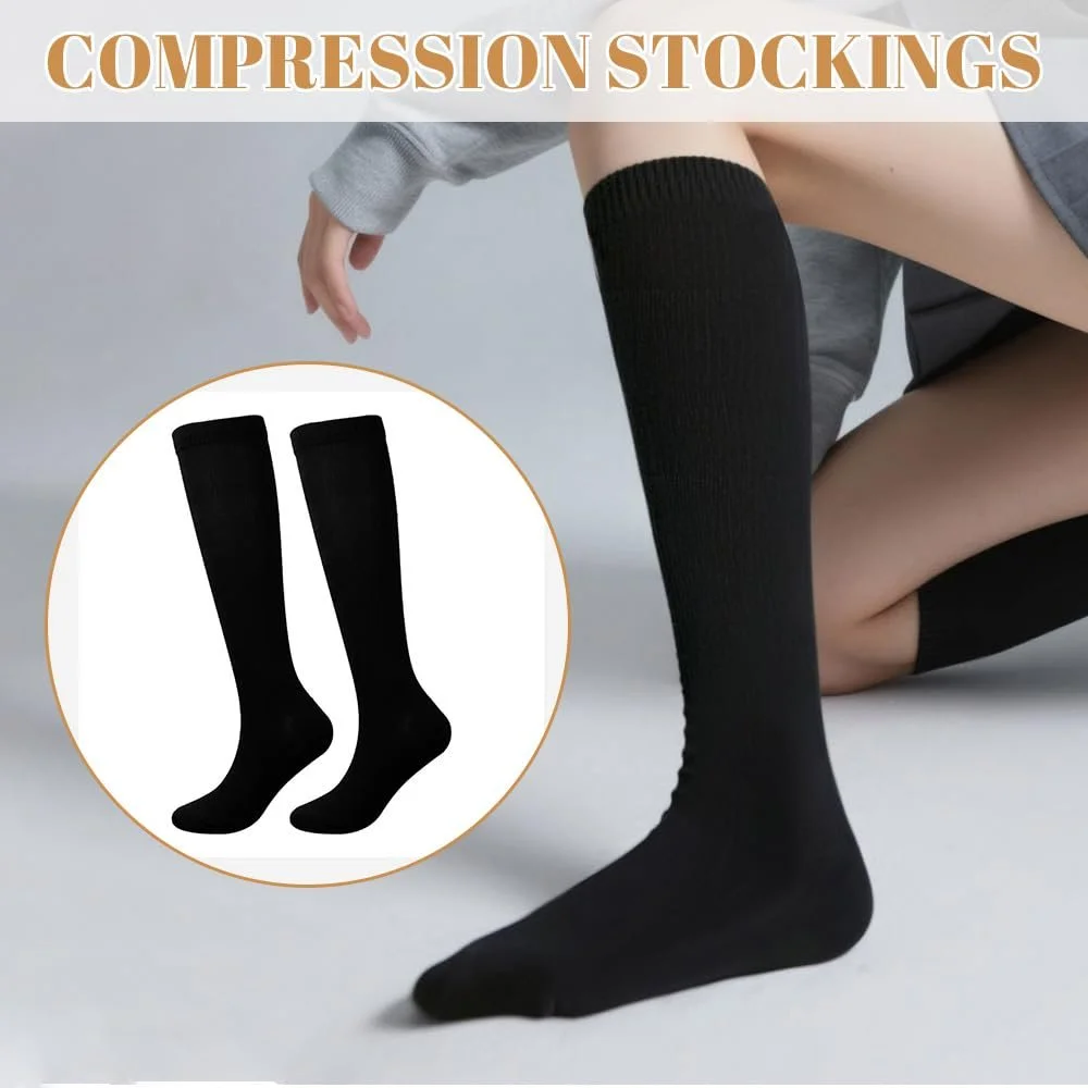 Жіночі гольфи 2 пари - Довгі гольфи до колін One Size, фото №6