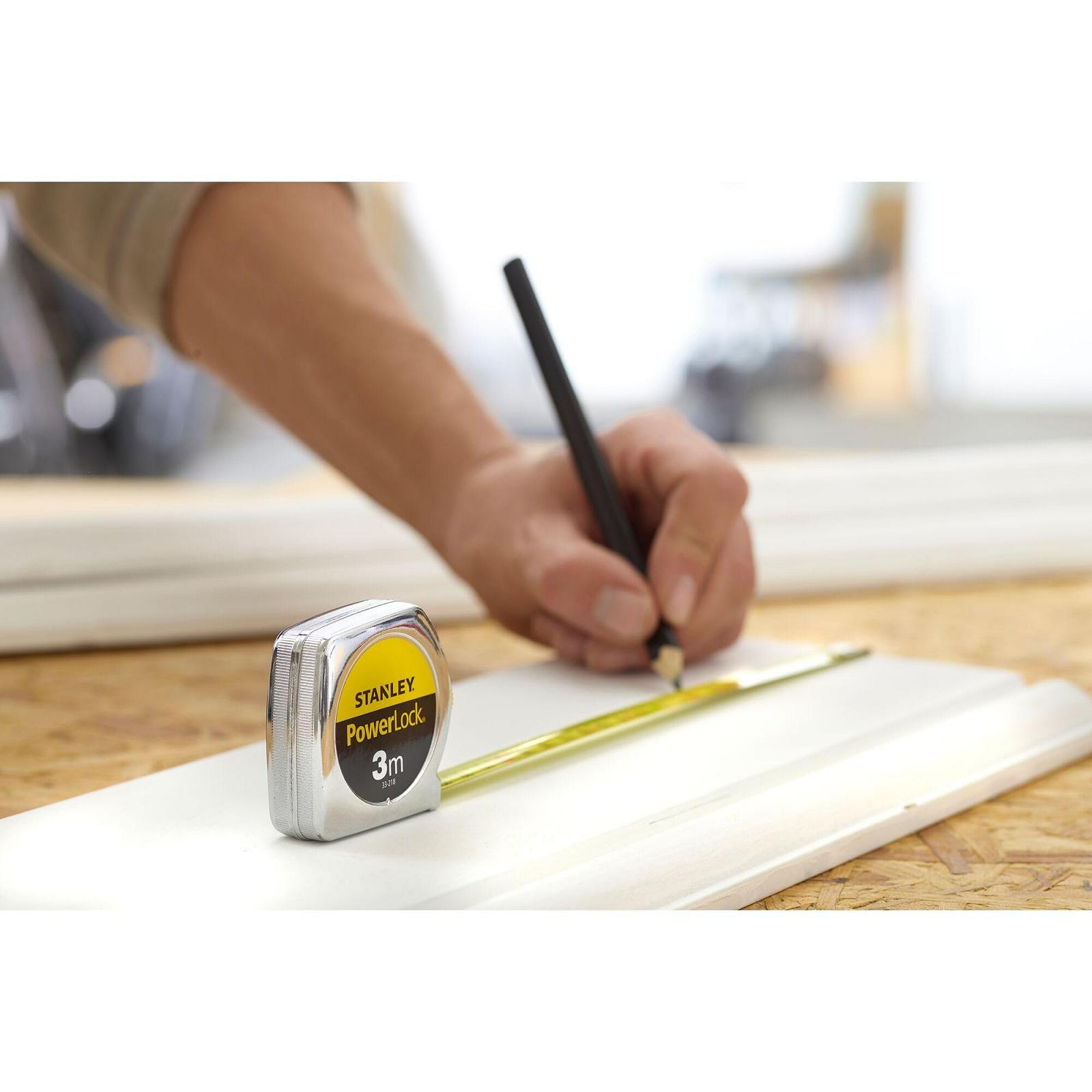 Рулетка Stanley Powerlock MT 1-33-238 3 м S. S., фото №4