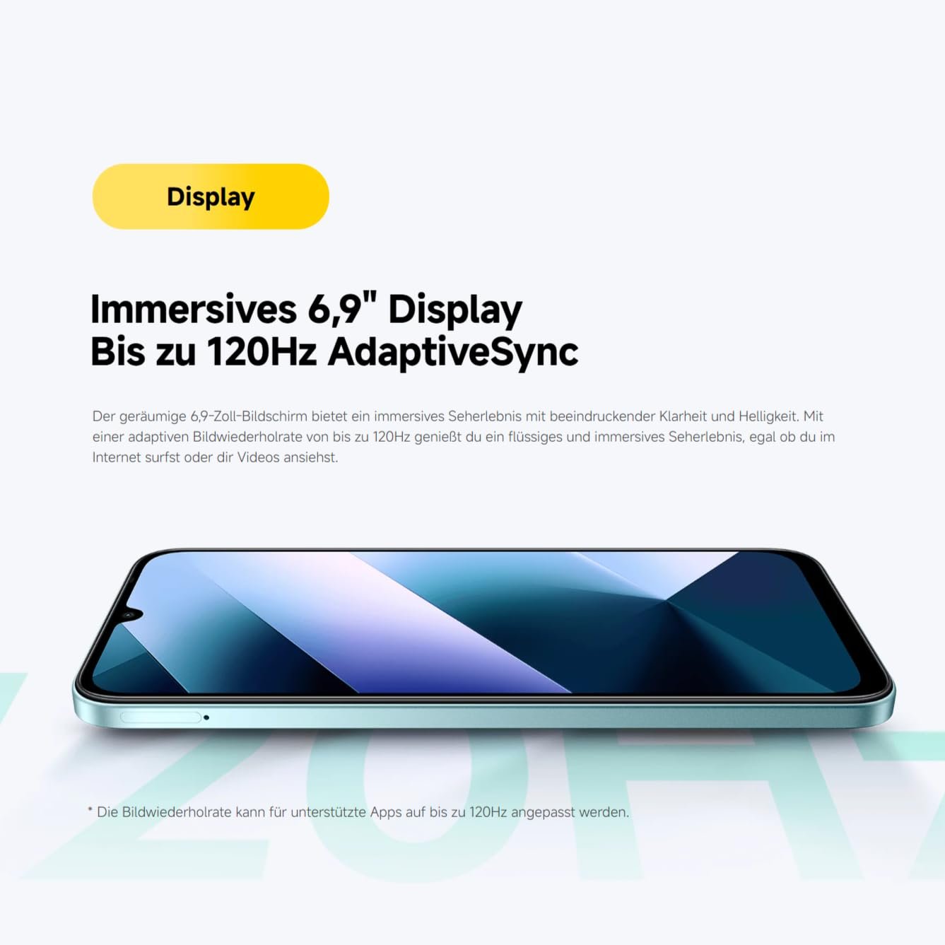 Смартфон XIAOMI Poco C85 8+256GB, 6.9 дюймів 120Hz дисплей MediaTek Helio G81-Ultra Octa-Core, 50MP AI подвійна камера, 6000mAh, Чорний, фото №11