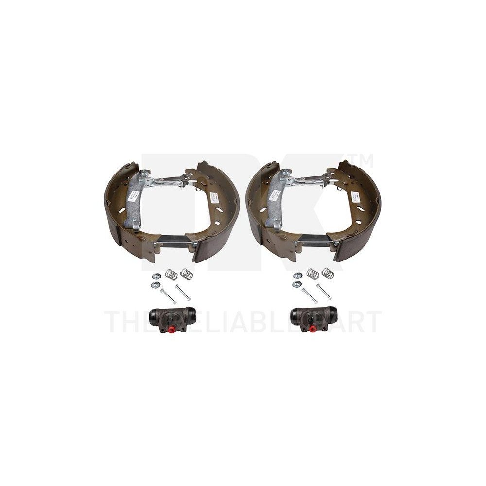 Комплект гальмівних колодок NK 441958801 для CITROËN PEUGEOT, задня вісь, фото №1