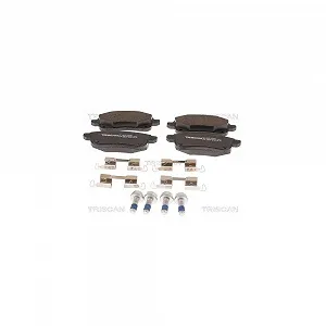 Комплект гальмівних колодок, дискове гальмо TRISCAN 8110 25046 для RENAULT задня вісь - Фото 1