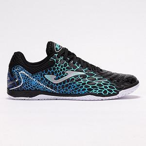 Футзалки Joma MAXIMA 40 Черный/Бирюзовый - Фото 1