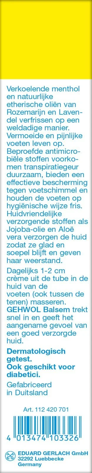Бальзам для ніг Gehwol для нормальної шкіри 125 мл, фото №3