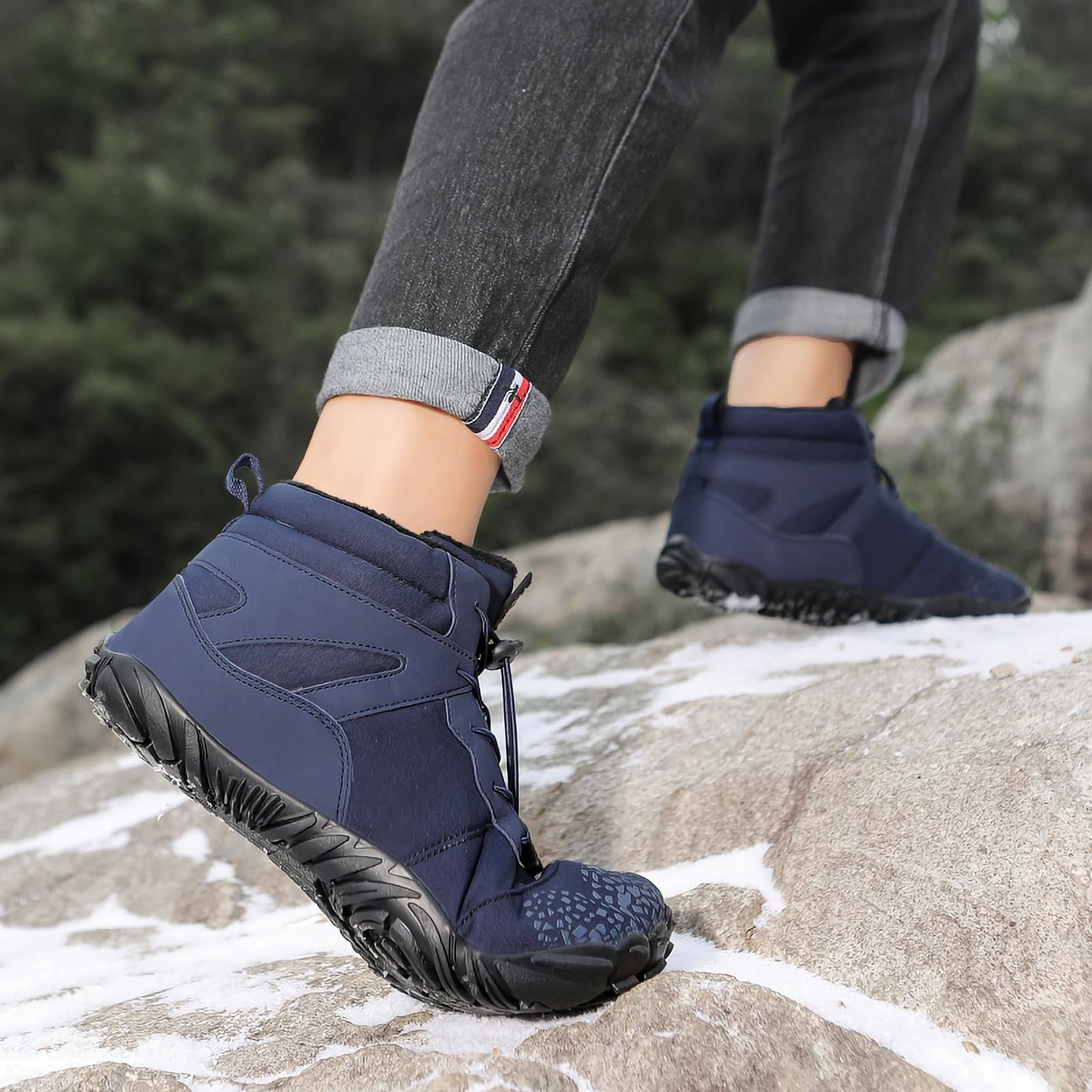 Черевики зимові Payesrui Waterproof Unisex Легкі Нековзкі Зимові Черевики з Теплою Підкладкою, фото №7