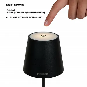 Настільна лампа LED Акумуляторна Сенсорна XXL Battery 5200 мАг 400 лм synthetic.ua - Фото 1