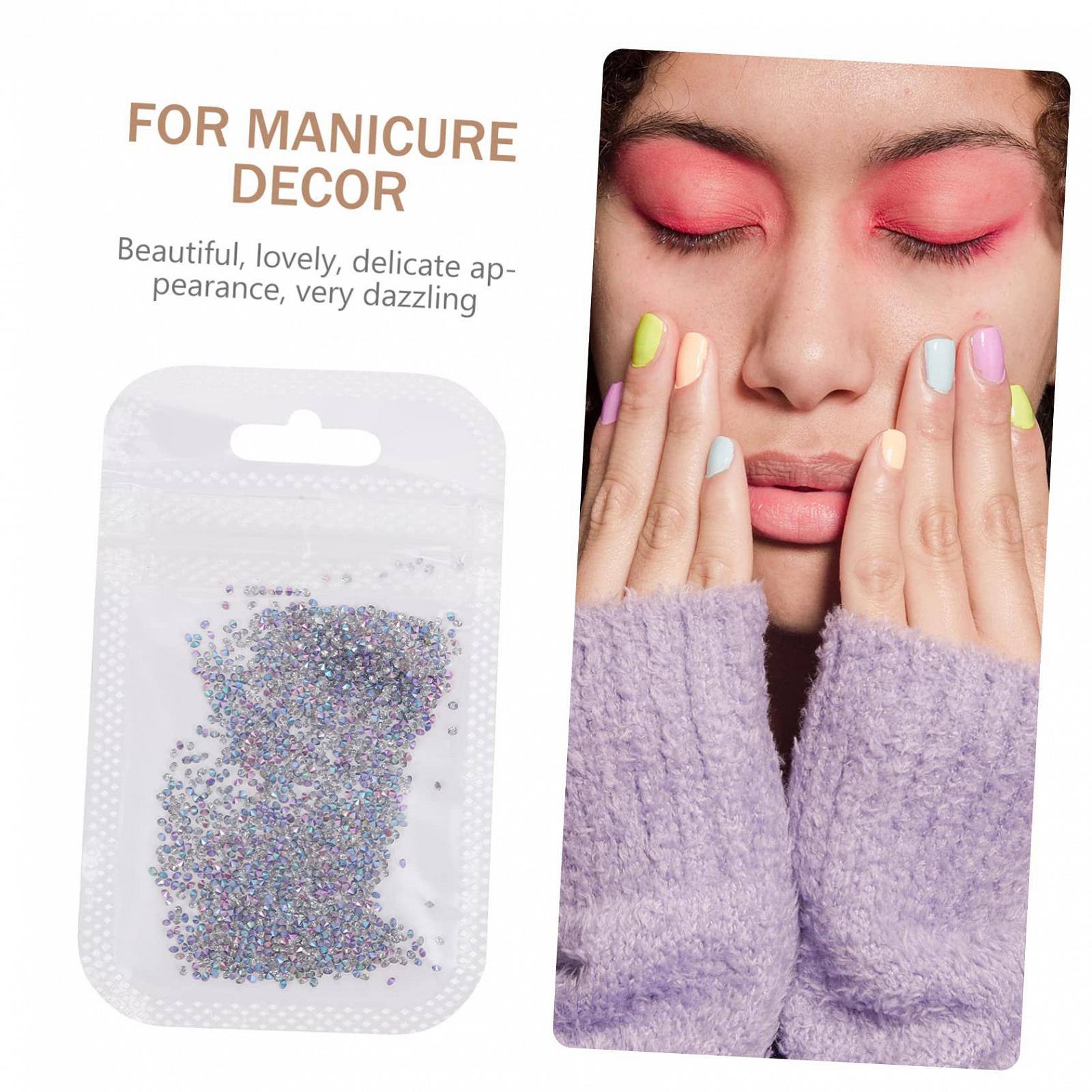 Микро Бриллиант для Ногтей Healeved, Украшения для Ногтей, Стразы для Ногтей, Аксессуары для Ногтей, Аксессуары для Искусственных Ногтей, DIY Бриллианты для Ногтей, Стеклянная Основа для Заточки, фото №6