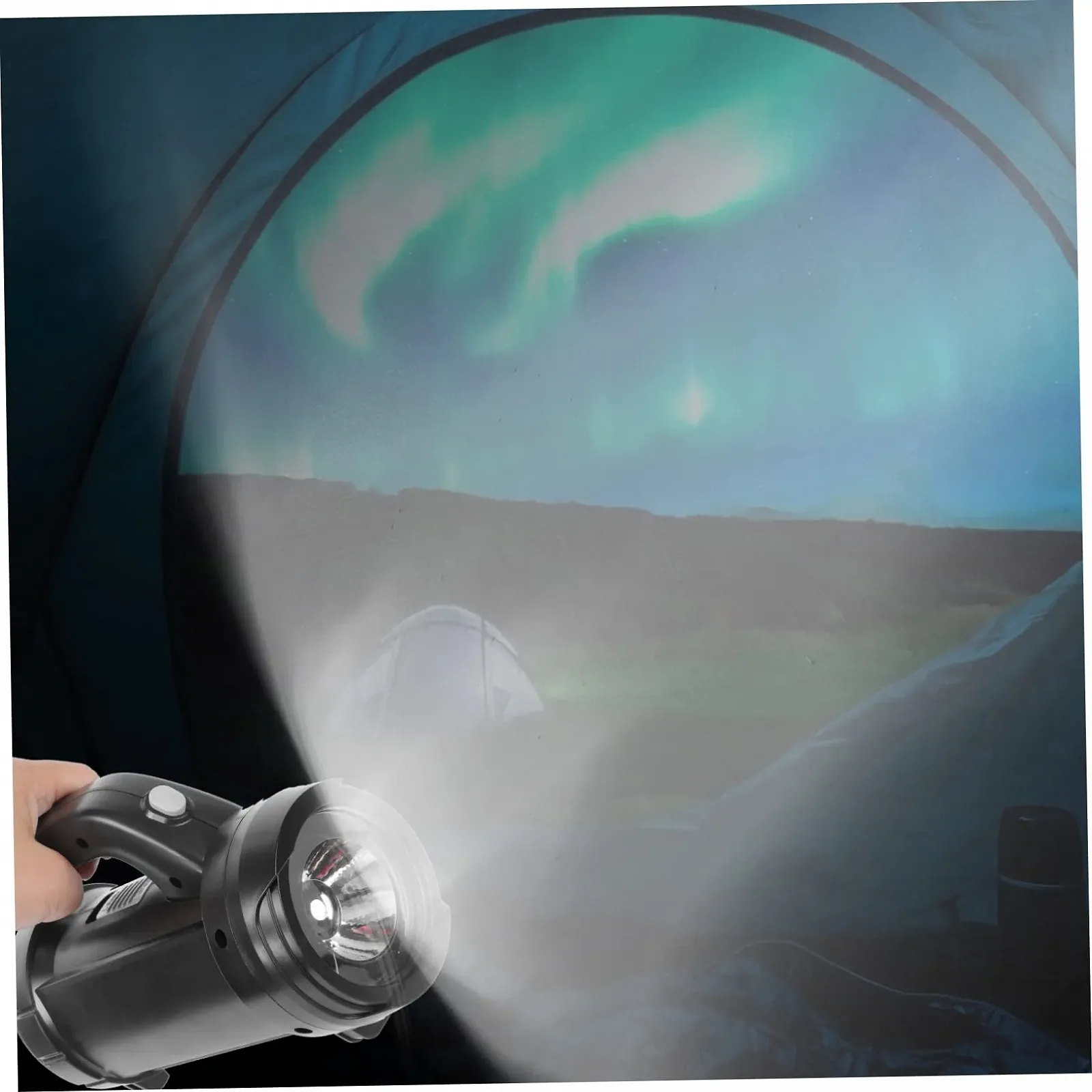 Світлодіодний ліхтар для кемпінгу, аварійний, маленький світлодіодний, ABS фара, живлення від батареї, фото №7