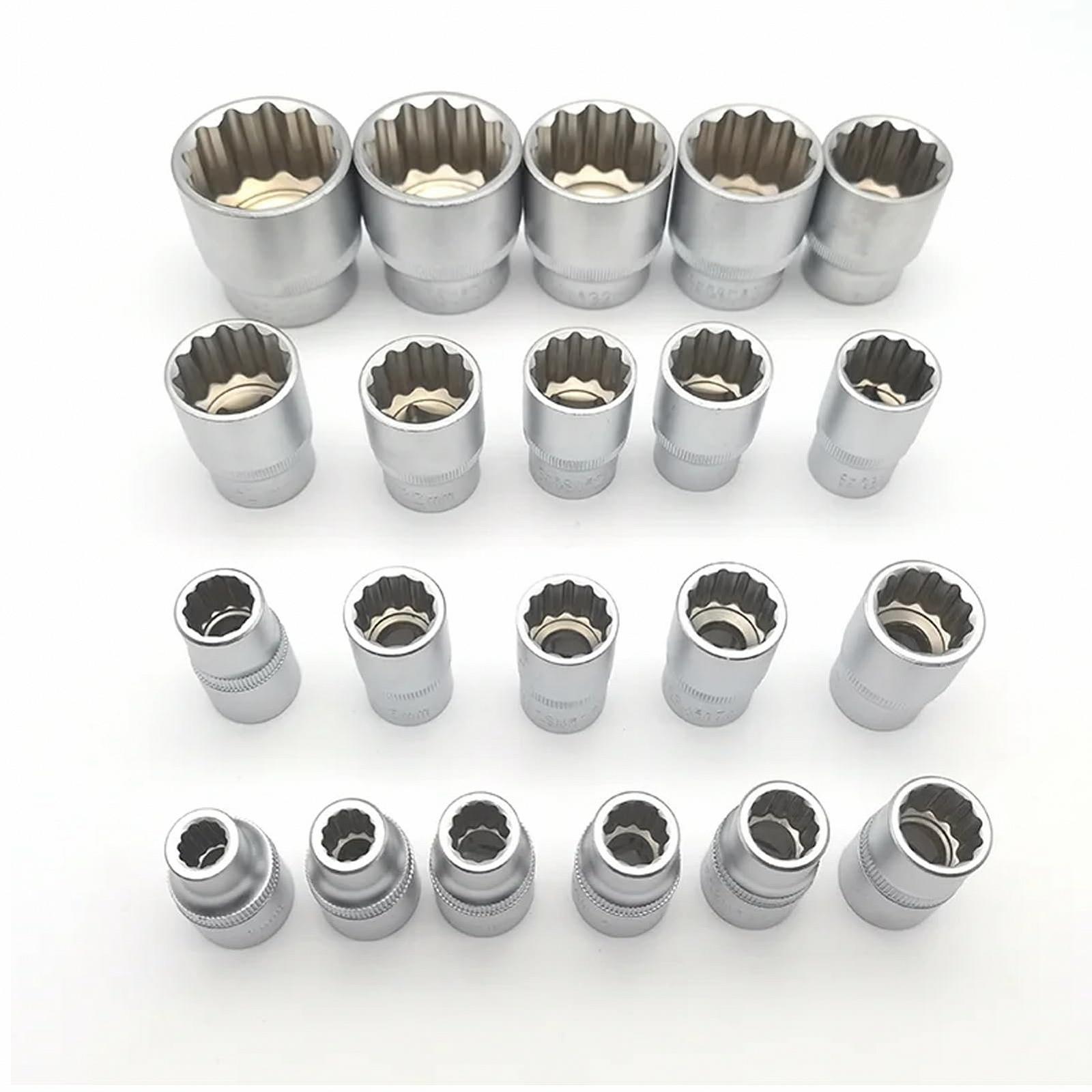 Набір головок-екстракторів Kartols 1/2" 8-36 мм 21 предмет, фото №3