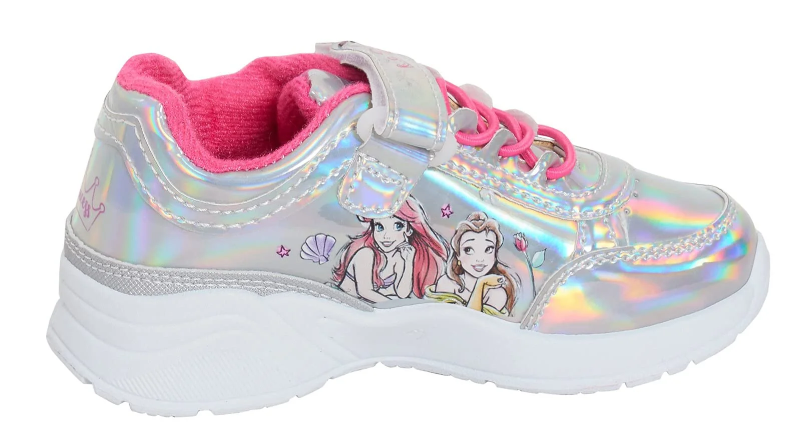 Кросівки Disney Princess Дитячі Сріблястий Голограма Мультиколірний, фото №5