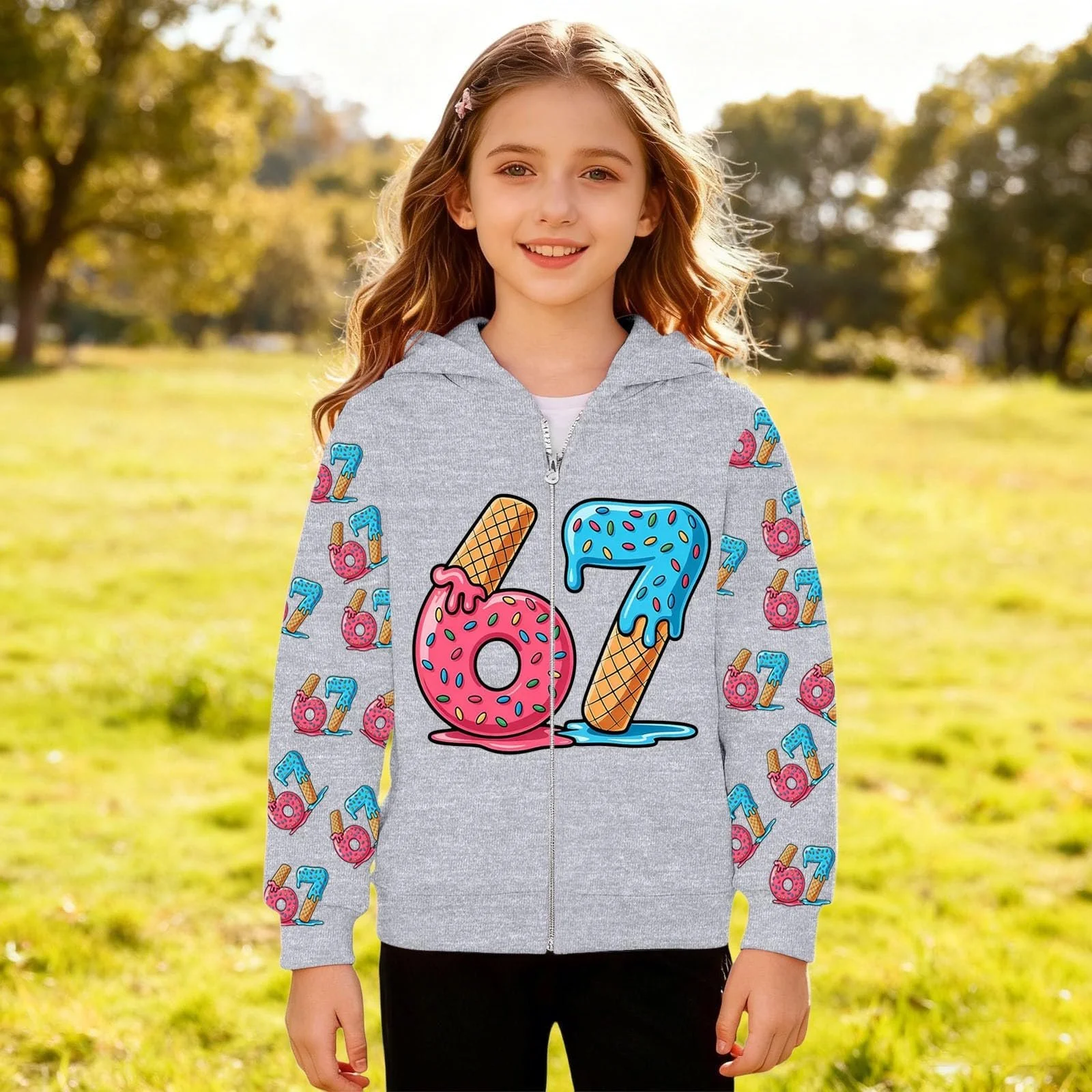 Худи Generisch Подростковый Девичий Капюшон Пуловер Повседневный Удобный Модный Мальчиковый Свитшот Детский Капюшон Пуловер Уютный Мягкий Флис Теплый Дышащий На Каждый День Лонгслив Толстовка, фото №5