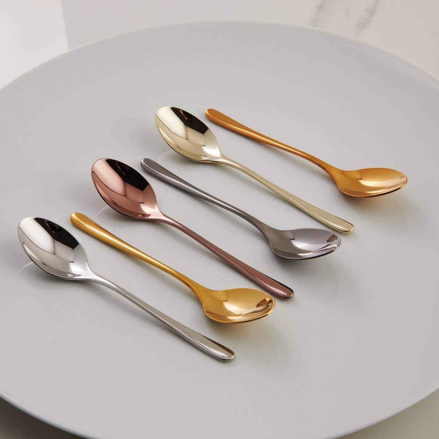 Ложки для еспресо/ложка для мокко Rosenthal Sambonet Taste Multicoloured Нержавіюча сталь (набір 6 шт), фото №9