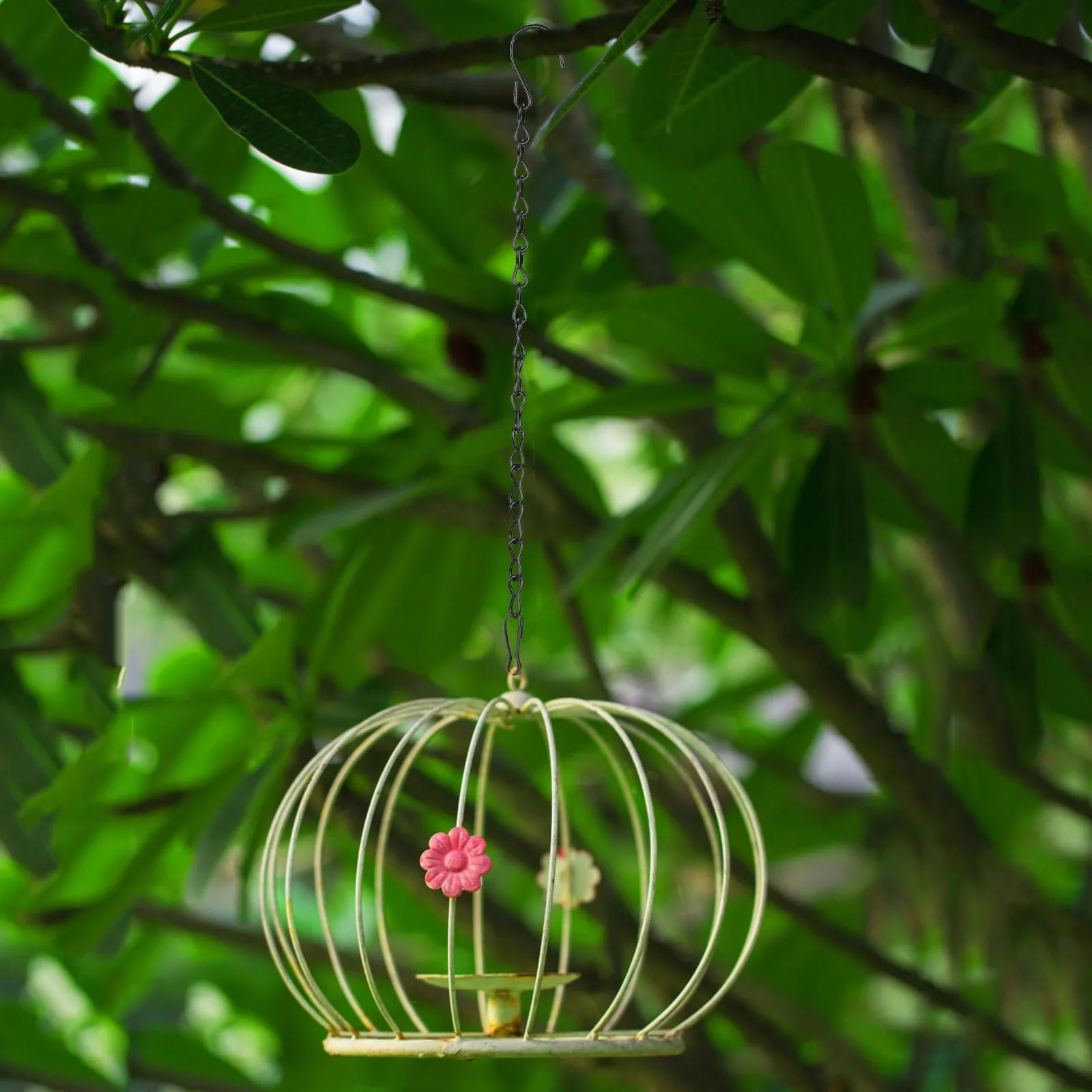 Ланцюги для підвісних кошиків 6 шт. 50 см металеві з гачками, фото №7