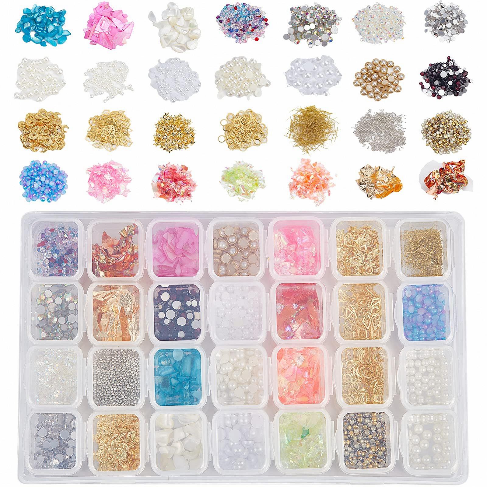 Аксесуари для нігтів NICENEEDED 28 типів, професійні прикраси, фото №1