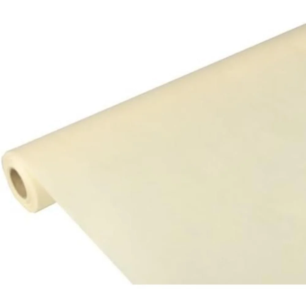 Скатертина Papstar Soft Selection 82287 10 м x 1,18 м Фліс Кремова, фото №1