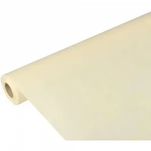 Скатертина Papstar Soft Selection 82287 10 м x 1,18 м Фліс Кремова - Фото 1