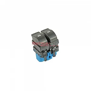 Перемикач склопідйомника METZGER 0916348 для RENAULT, з боку водія - Фото 1