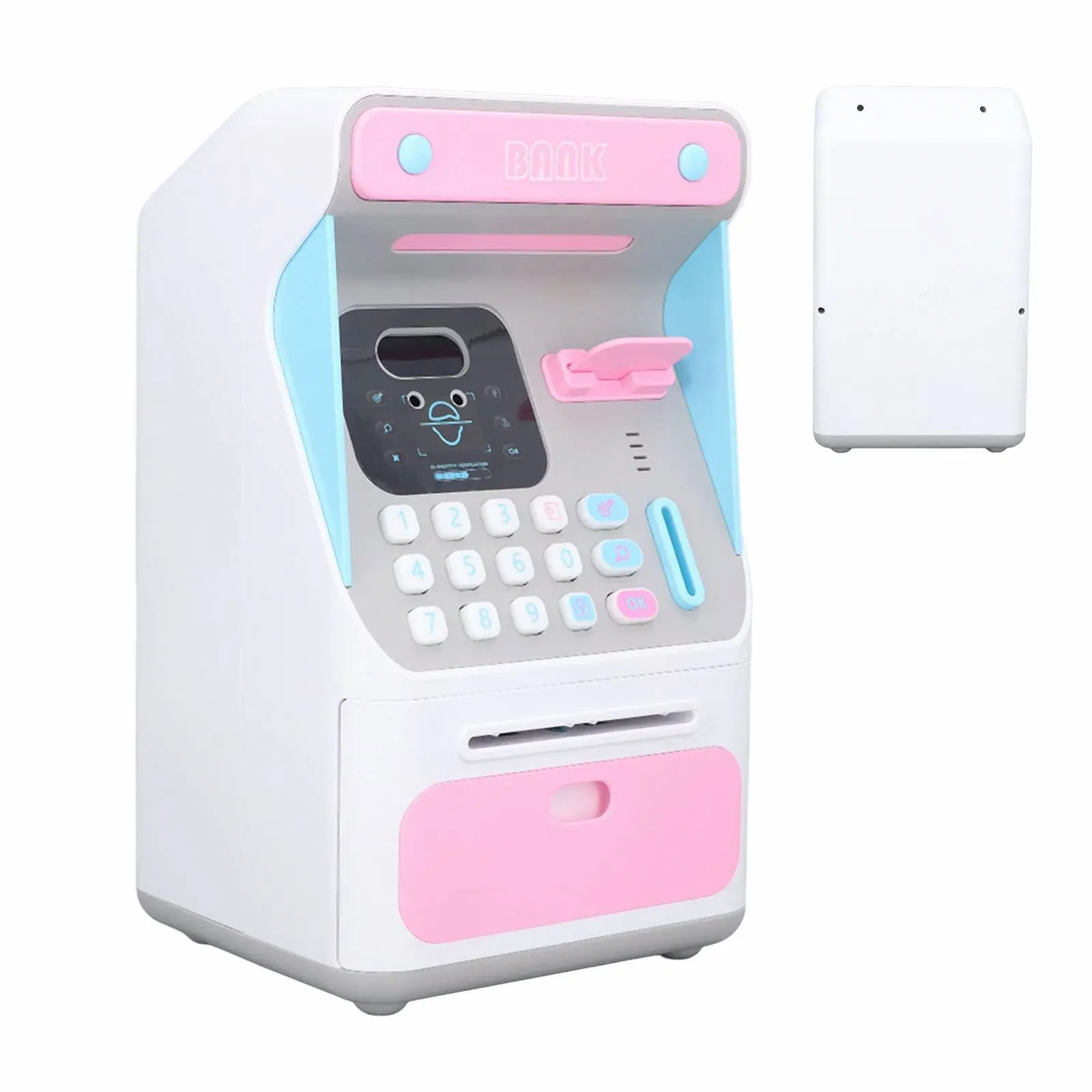 Скарбничка-банкомат Aoresac Розпізнавання обличчя Автоматична Велика місткість, фото №5