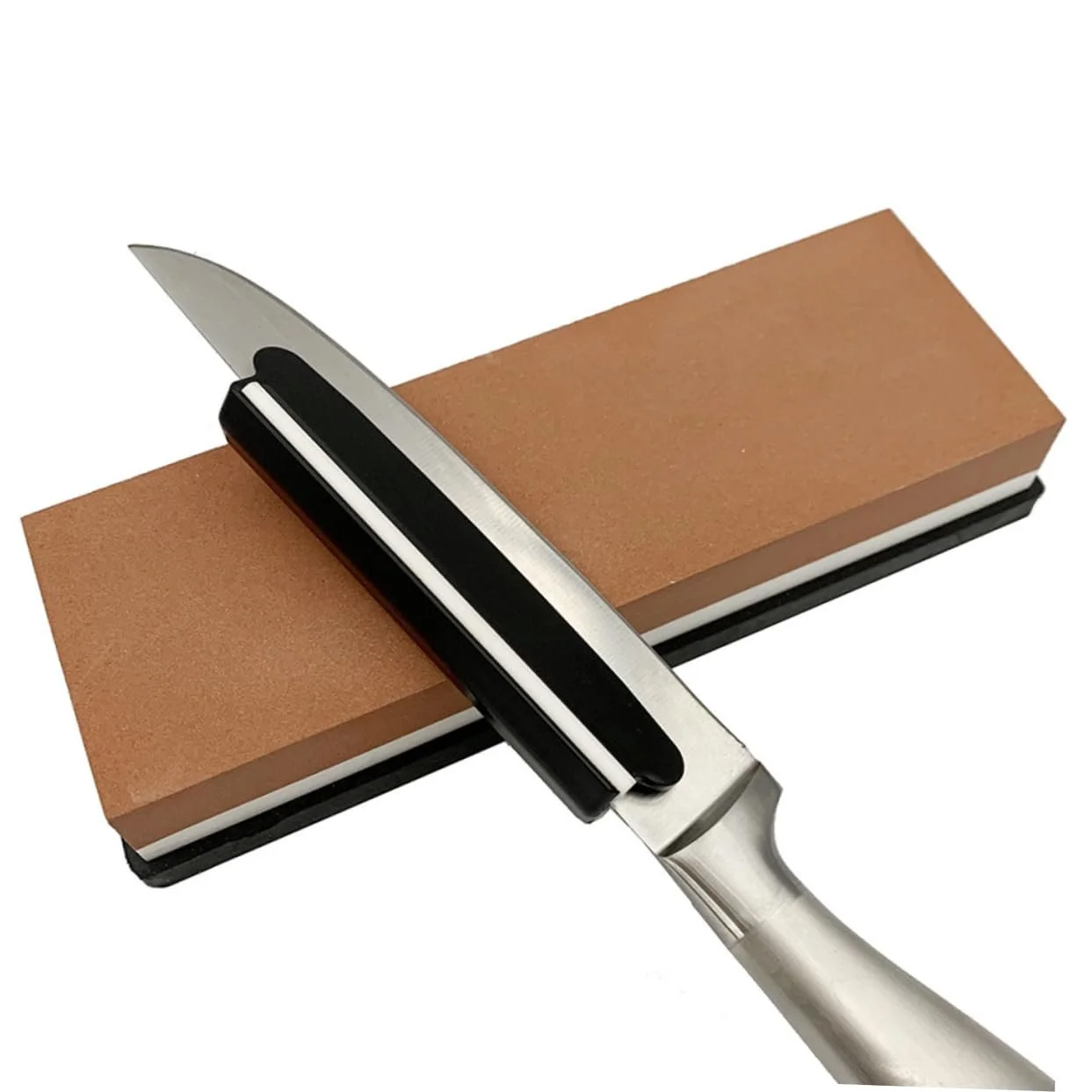 Направляющая для заточки ножей Tofficu ручная регулируемая пластиковая Black, фото №4