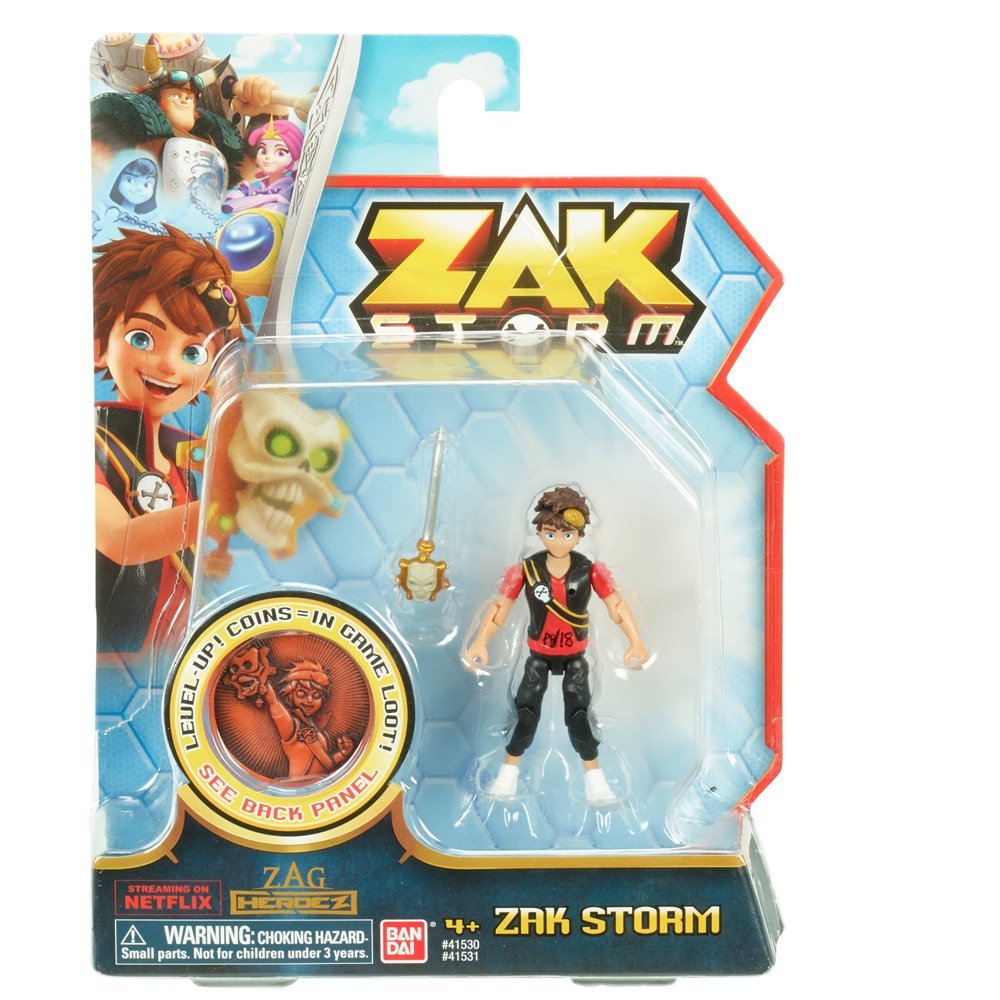 Фигурка Bandai Zak Storm с монетой, фото №3