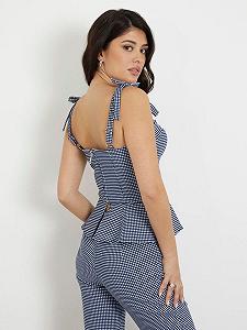 Жіночий топ-бюстьє GUESS JEANS / Синій / Розмір S synthetic.ua - Фото 1