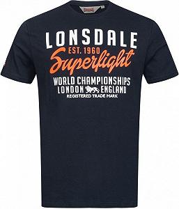 Футболка Lonsdale 115068-3076 Темно-синий M - Фото 1