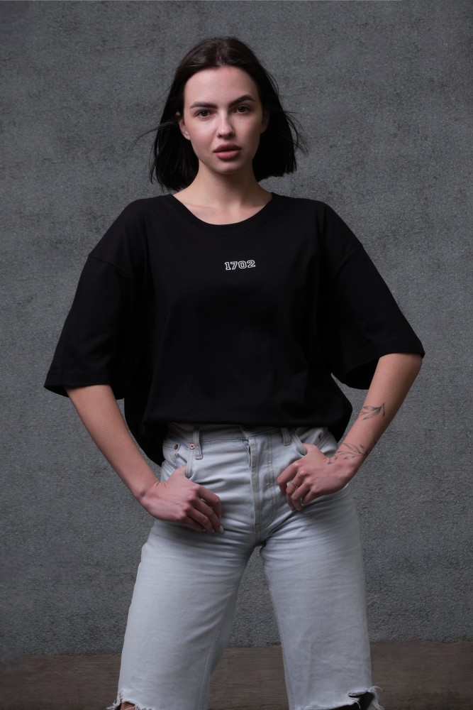 Оверсайз футболка з принтом Without respirator black, фото №6 Оверсайз футболка з принтом Without respirator black, фото №6