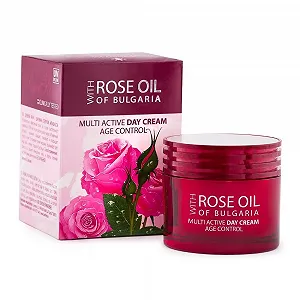 Антивіковий денний крем Regina Floris Multi Active Day Cream Age Control з трояндовою олією, трояндовою водою та UV-захистом 50 мл - Фото 1