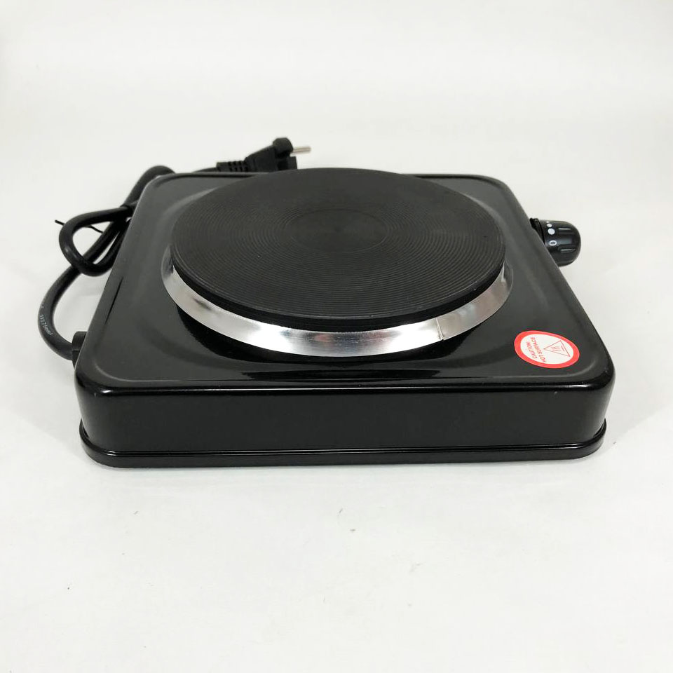 Плита электрическая Suntera SP-1920, электроплита для дачи 1000w Цвет черный ws15598-1, фото №1