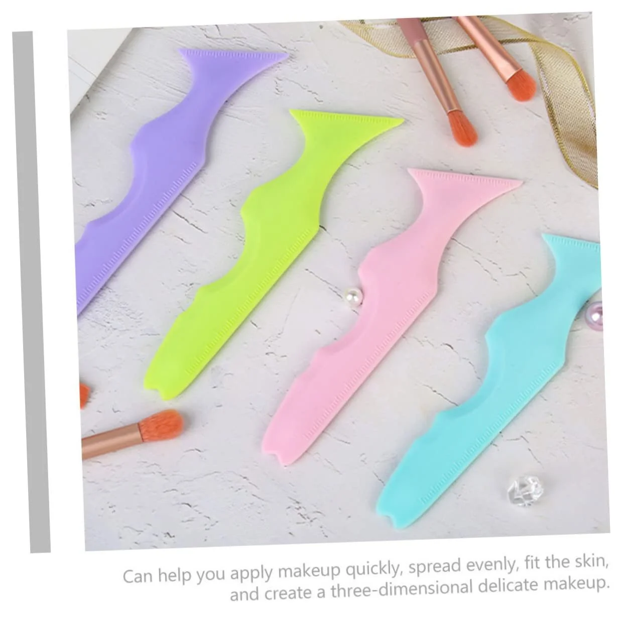 Шаблон для підводки Ipetboom Силіконовий З крилами, фото №3 Шаблон для підводки Ipetboom Силіконовий З крилами, фото №3