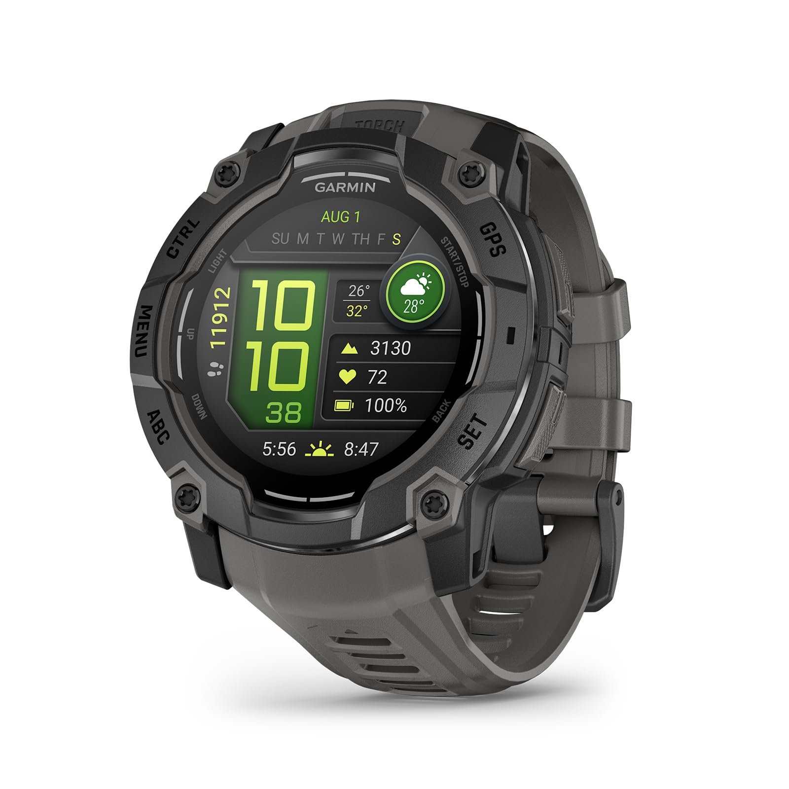 Смартгодинник Мультиспорт Garmin Instinct 3 50 мм AMOLED GPS, фото №1