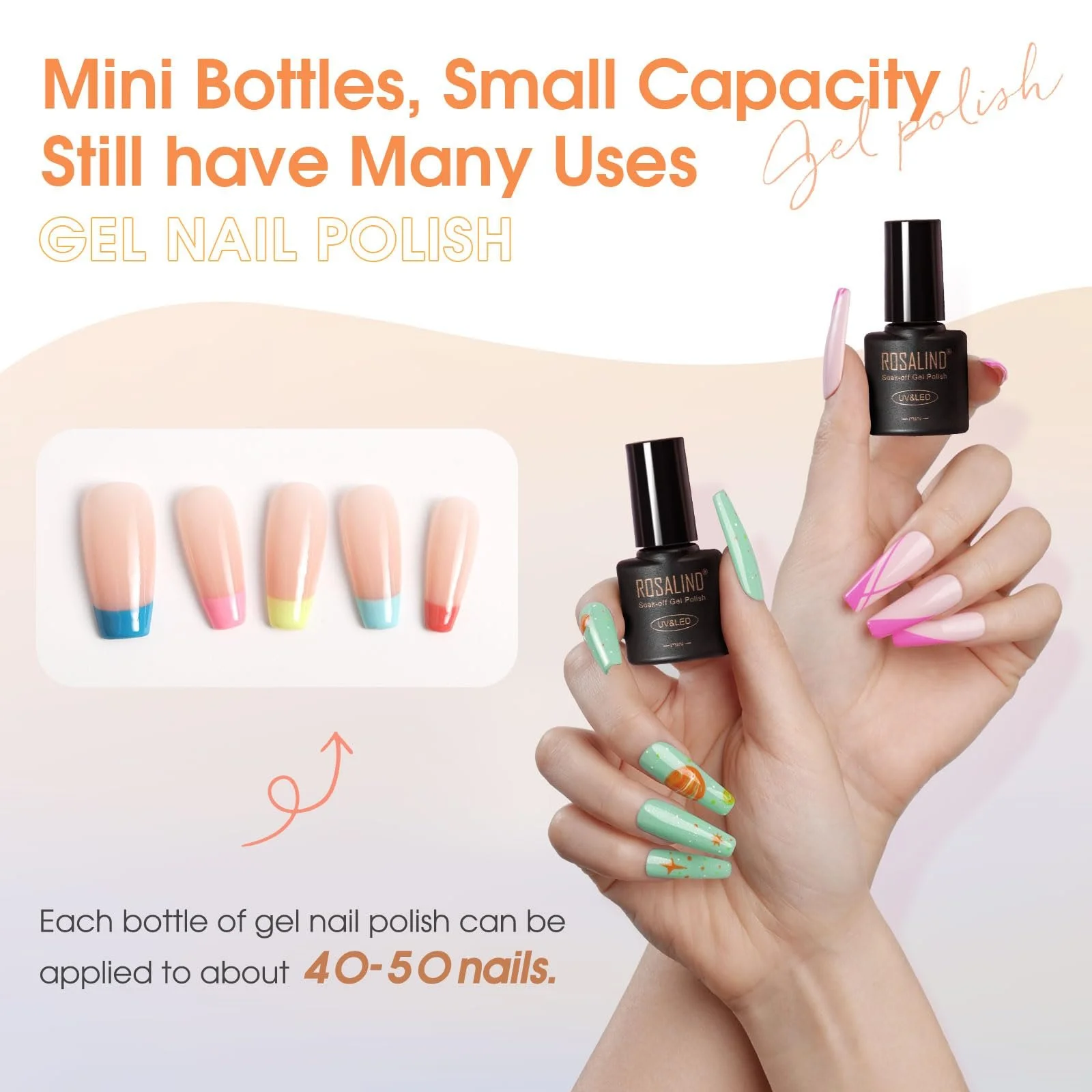 Гель-лак ROSALIND Набір 65 шт, фото №3