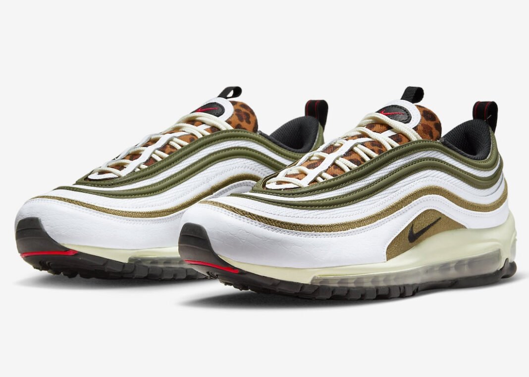 Кросівки Nike Air Max 97 Goes Wild With a Leopard Tongue 43, фото №5