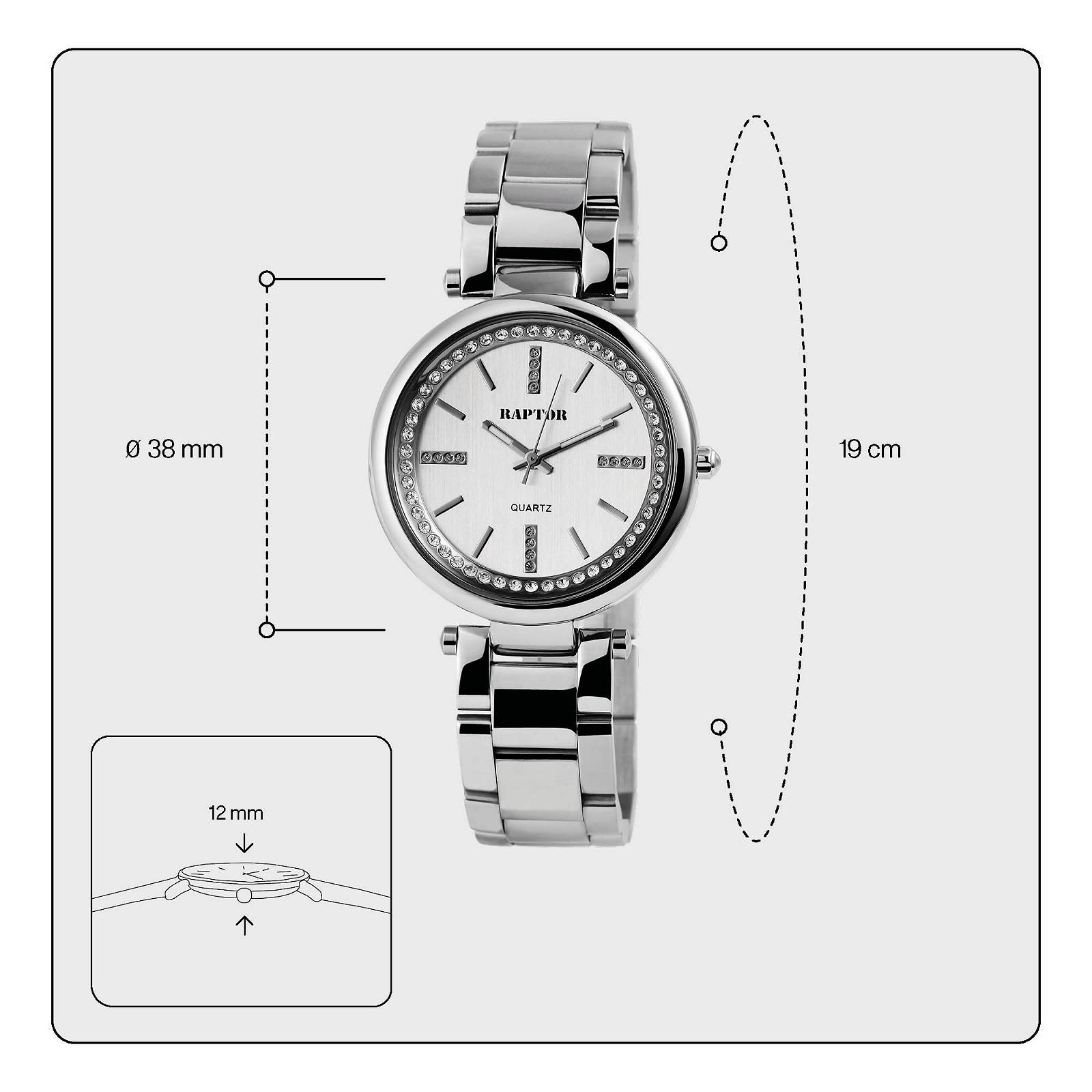 Женские часы Raptor Аналоговый RA10124, фото №4 Женские часы Raptor Аналоговый RA10124, фото №4