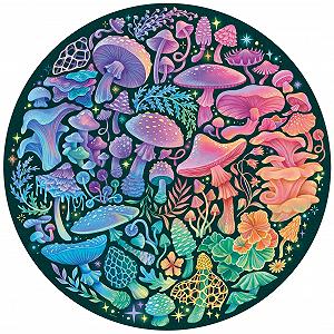 Пазл Ravensburger Circle of Colours Mushrooms 12000822 500 элементов Круглый - Фото 1