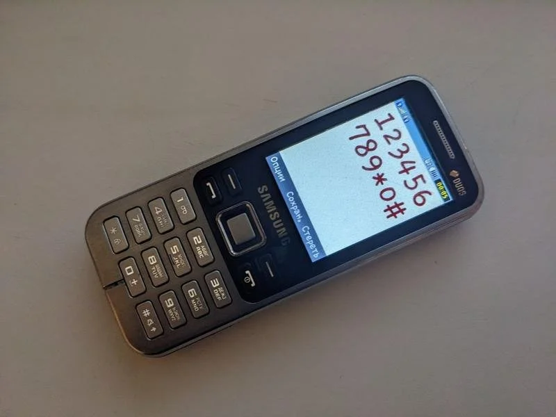 Телефон samsung c3322 бу робоча 1 sim, фото №4