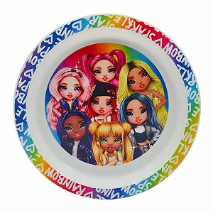 Детский набор посуды Papillon Rainbow High, 3 предмета: обеденная тарелка, суповая миска и чашка synthetic.ua - Фото 1