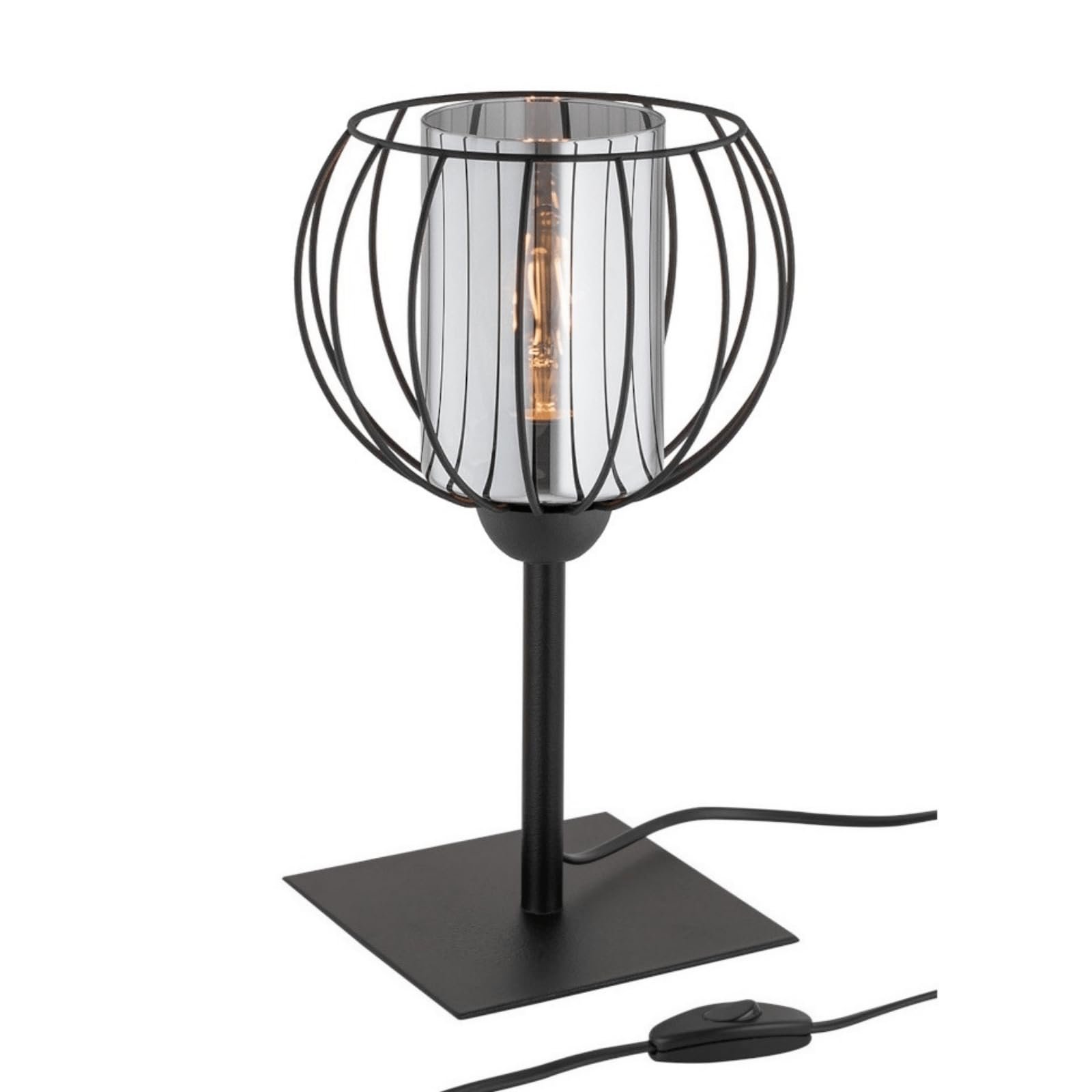 Настільна лампа Loft Metal 1-Bulb E27 Чорний, фото №1