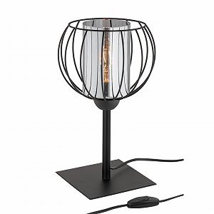 Настільна лампа Loft Metal 1-Bulb E27 Чорний - Фото 1