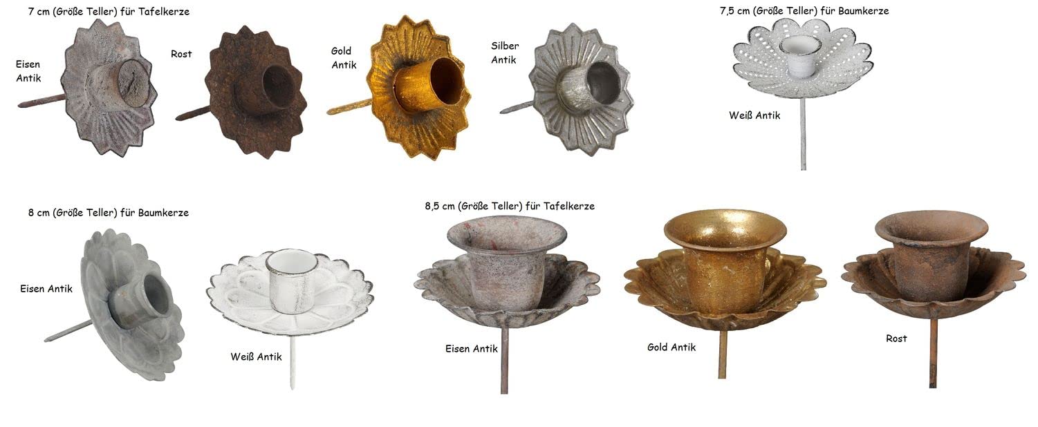 Підсвічник netproshop Crown Діаметр 7-8,5 см для Свічок, фото №3