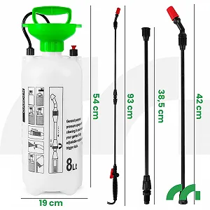 Обприскувач садовий MalTec 8L 3.2 Bar 93 cm з додатковими ущільнювачами synthetic.ua - Фото 1