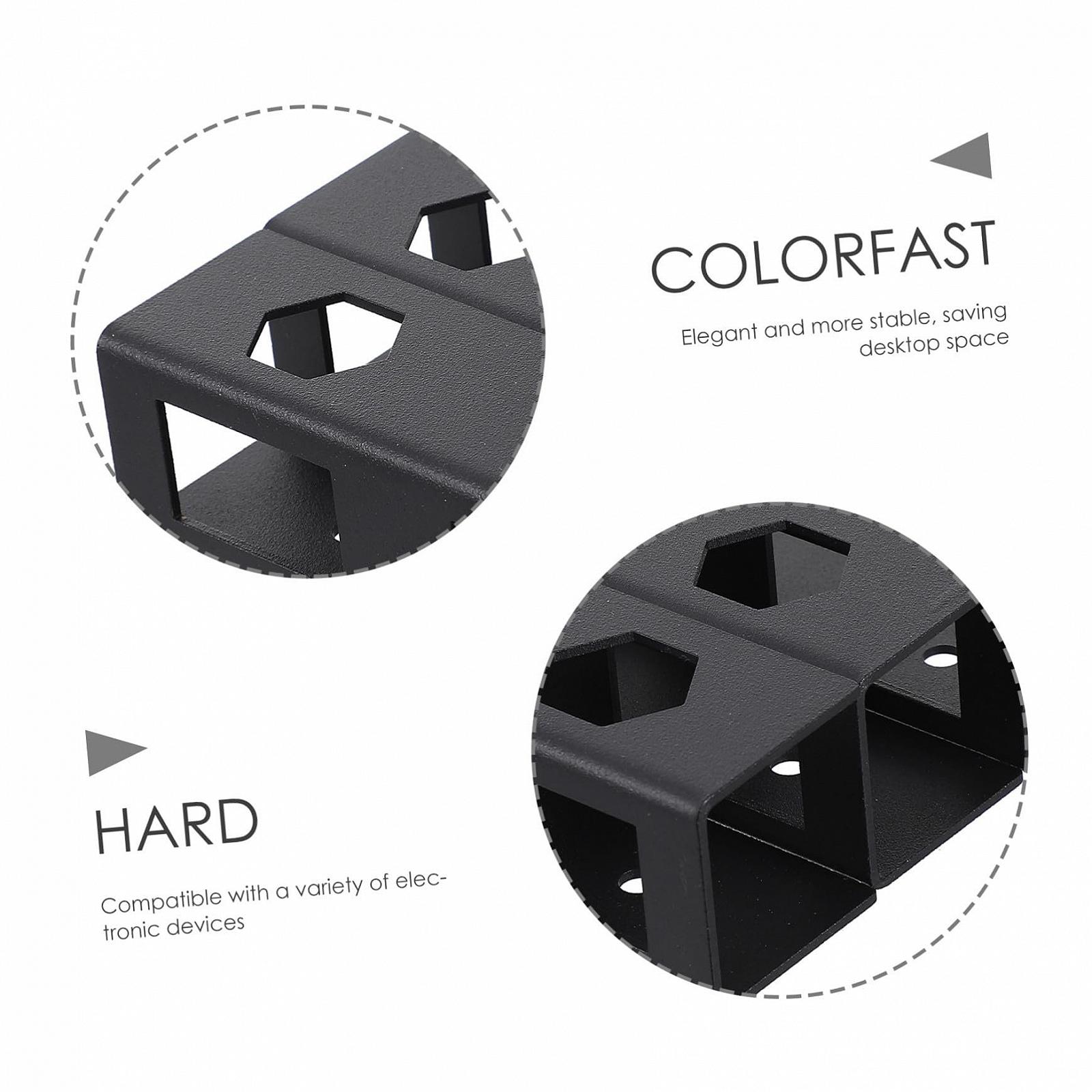 Держатель для ноутбука под стол Черный, фото №8 Держатель для ноутбука под стол Черный, фото №8